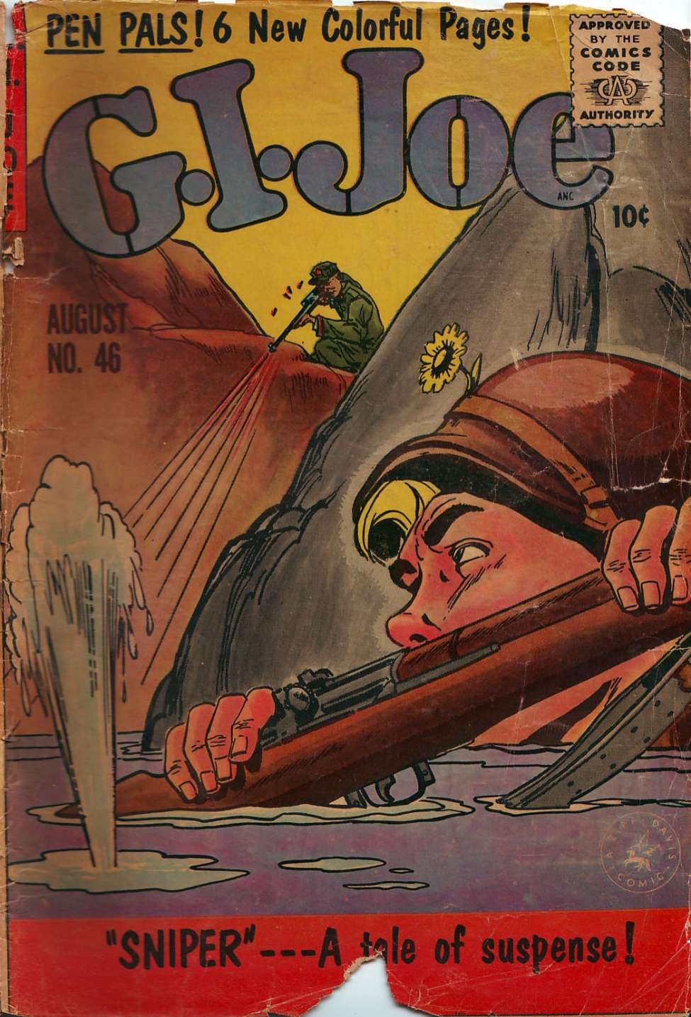 Comic Book Cover For G.I. Joe 46