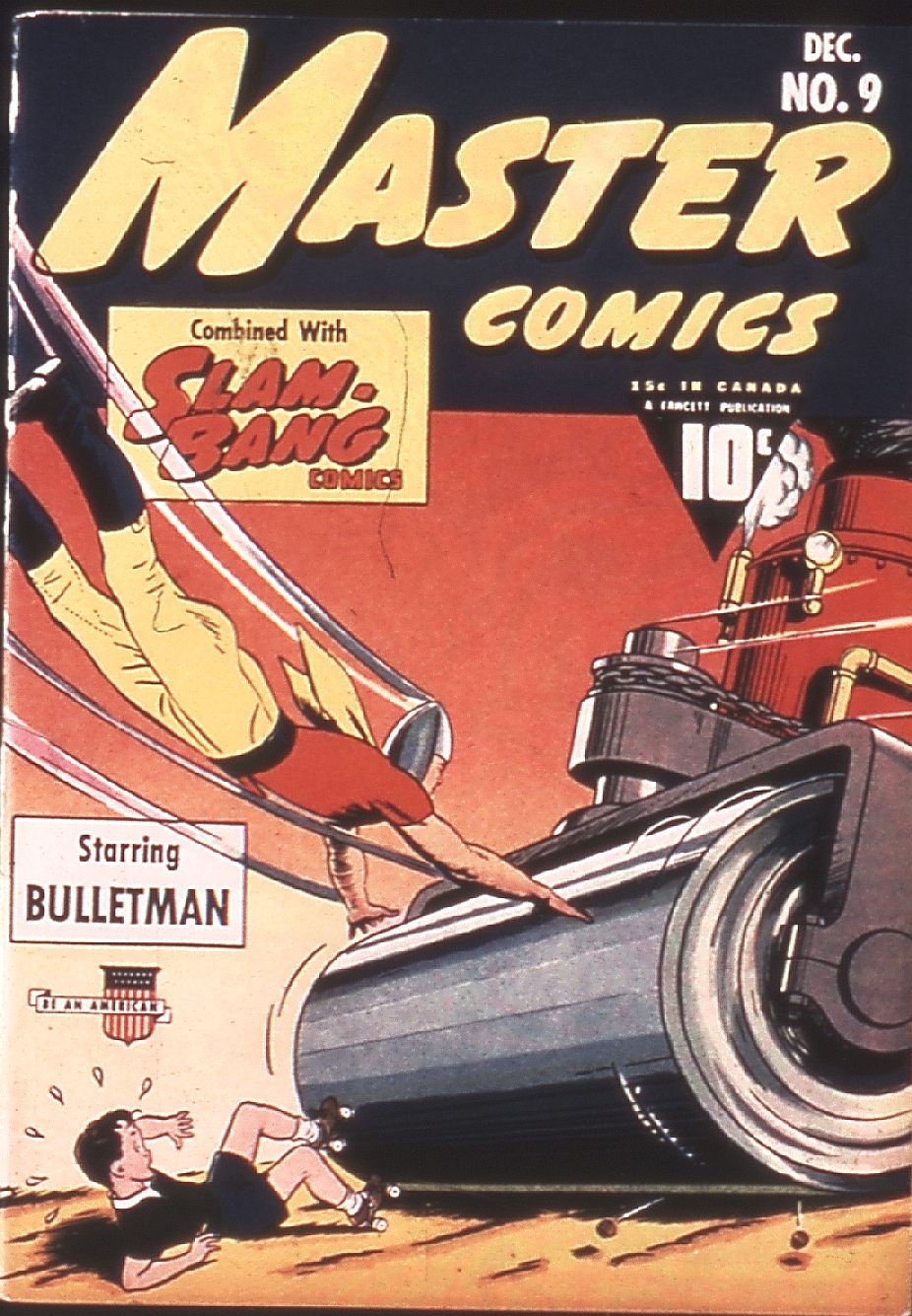 Book Cover For Master Comics 9 (paper/fiche)