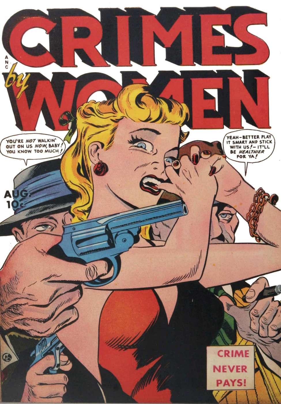 Comic Book Cover For Crimes By Women 8