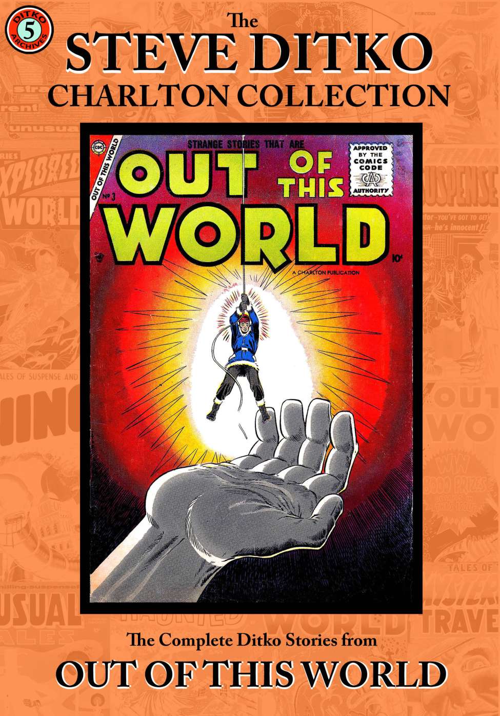 Book Cover For The Steve Ditko Charlton Collection vol 5 - Out of This World