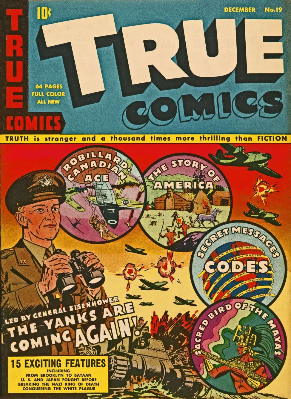 Book Cover For True Comics 19 - Version 2