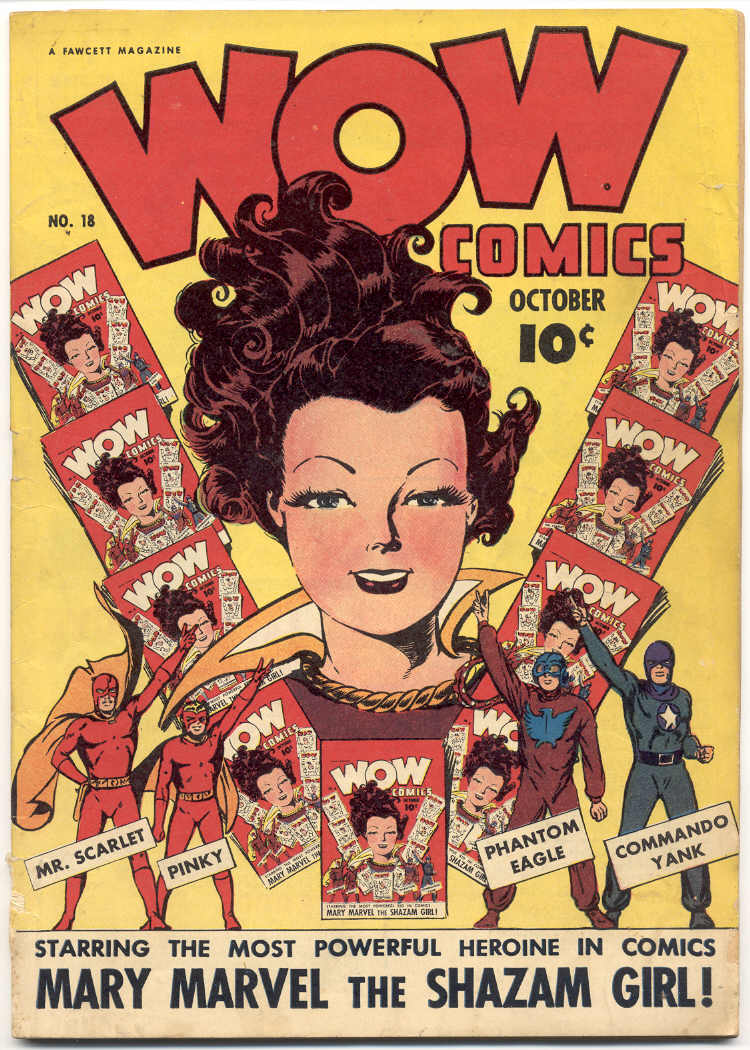 Comic Book Cover For Wow Comics 18