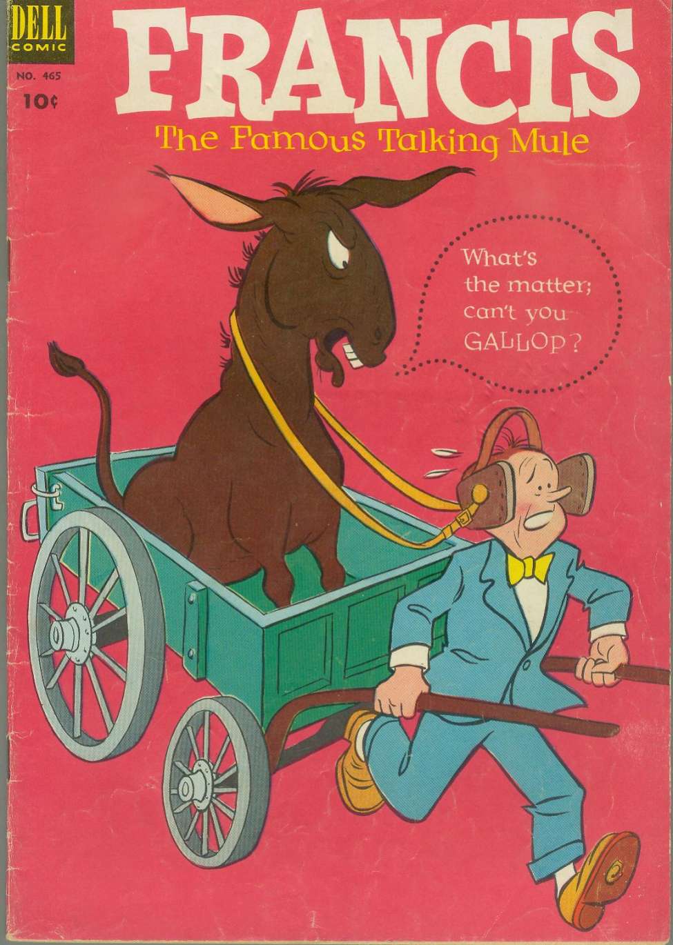 Book Cover For 0465 - Francis, The Famous Talking Mule