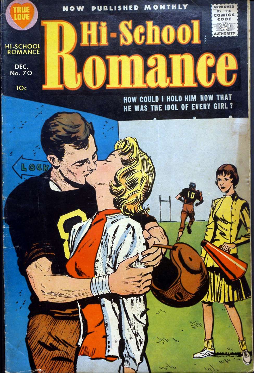 Comic Book Cover For Hi-School Romance 70