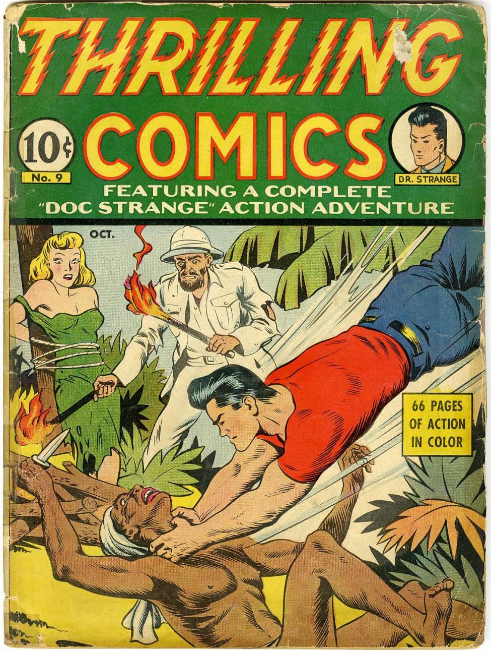 Comic Book Cover For Thrilling Comics 9 (paper/2fiche)