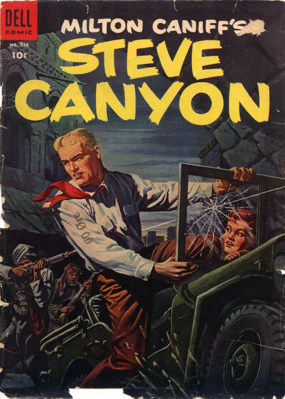Comic Book Cover For 0578 - Milton Caniff's Steve Canyon