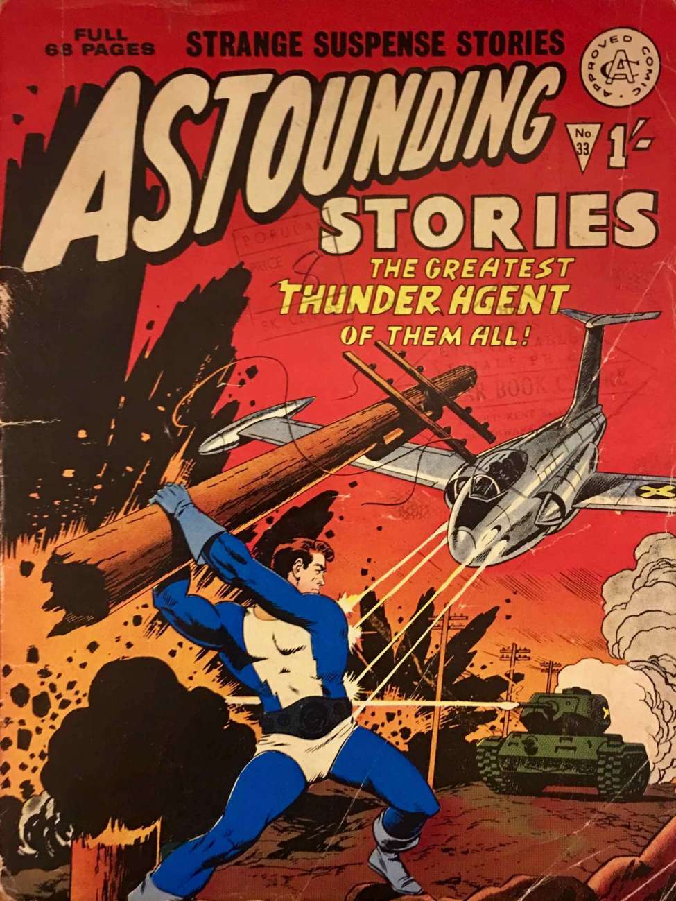 Book Cover For Astounding Stories 33