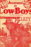 Cover For Aventures de Cow-Boys 22 - L'extraordinaire Jim Lazy