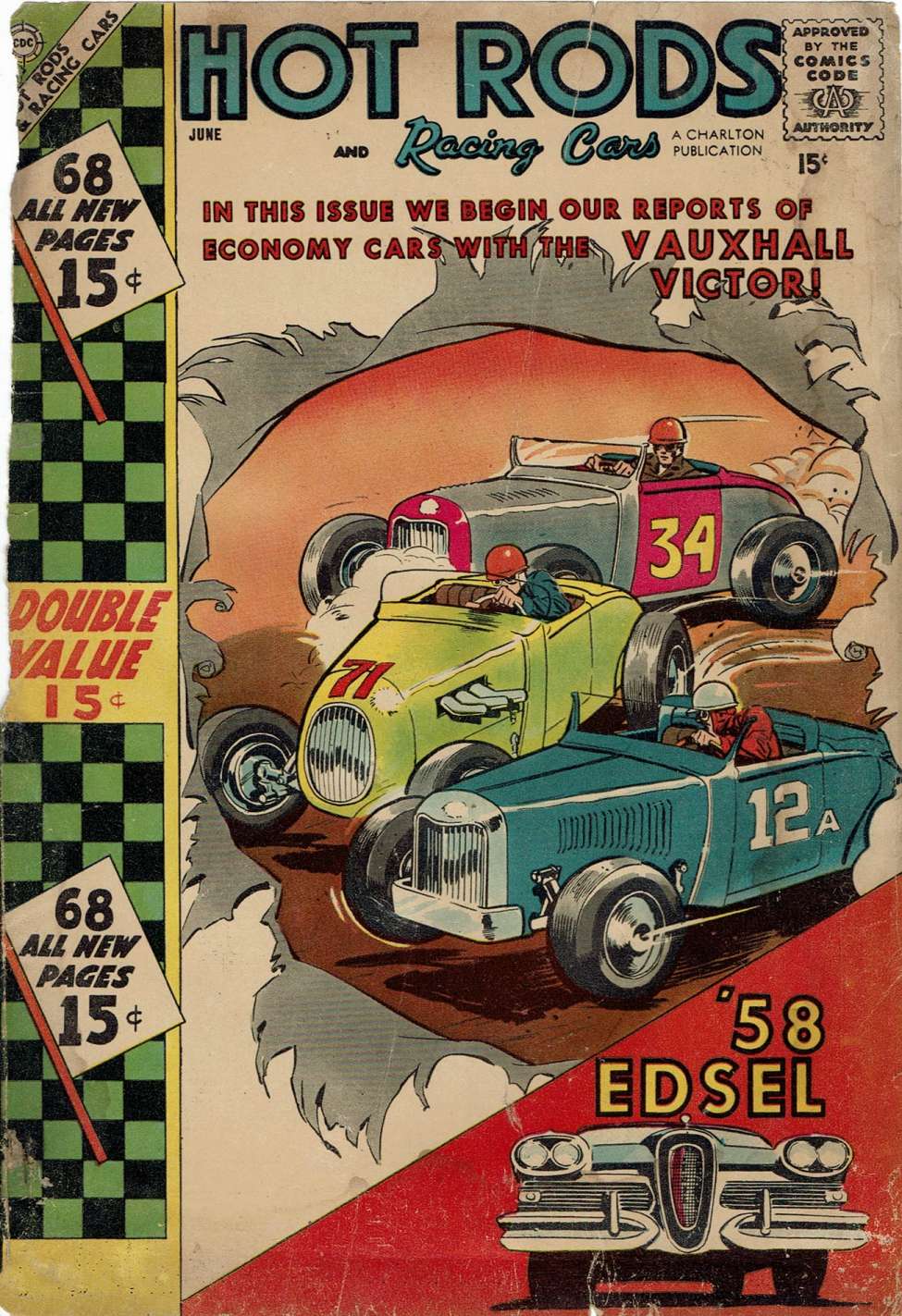 Book Cover For Hot Rods and Racing Cars 35