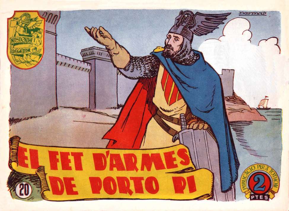Comic Book Cover For Història i llegenda 20 - El fet d'armes de Porto Pi