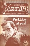 Cover For L'Agent IXE-13 v2 564 - Von Licken est pris