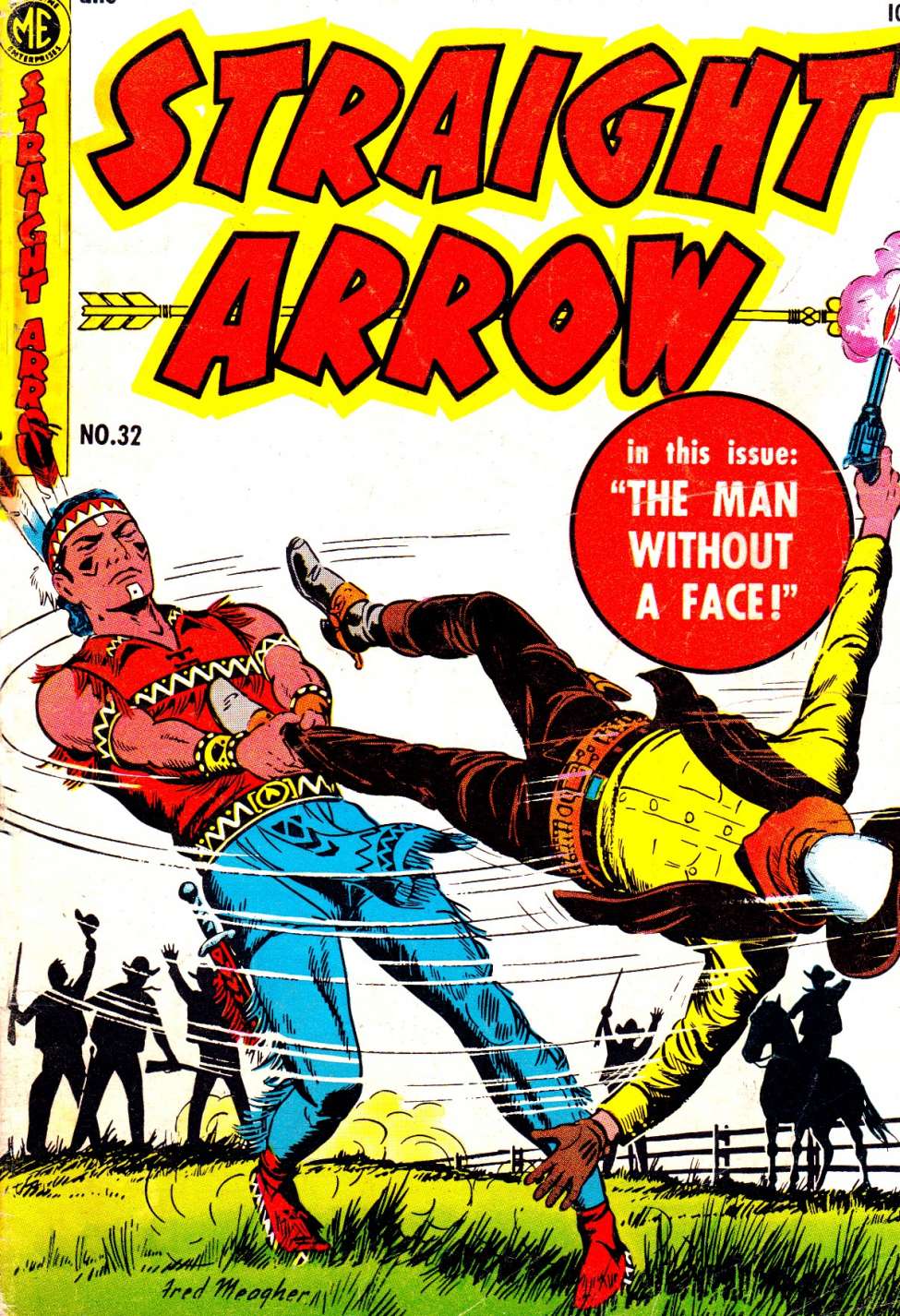 Comic Book Cover For Straight Arrow 32