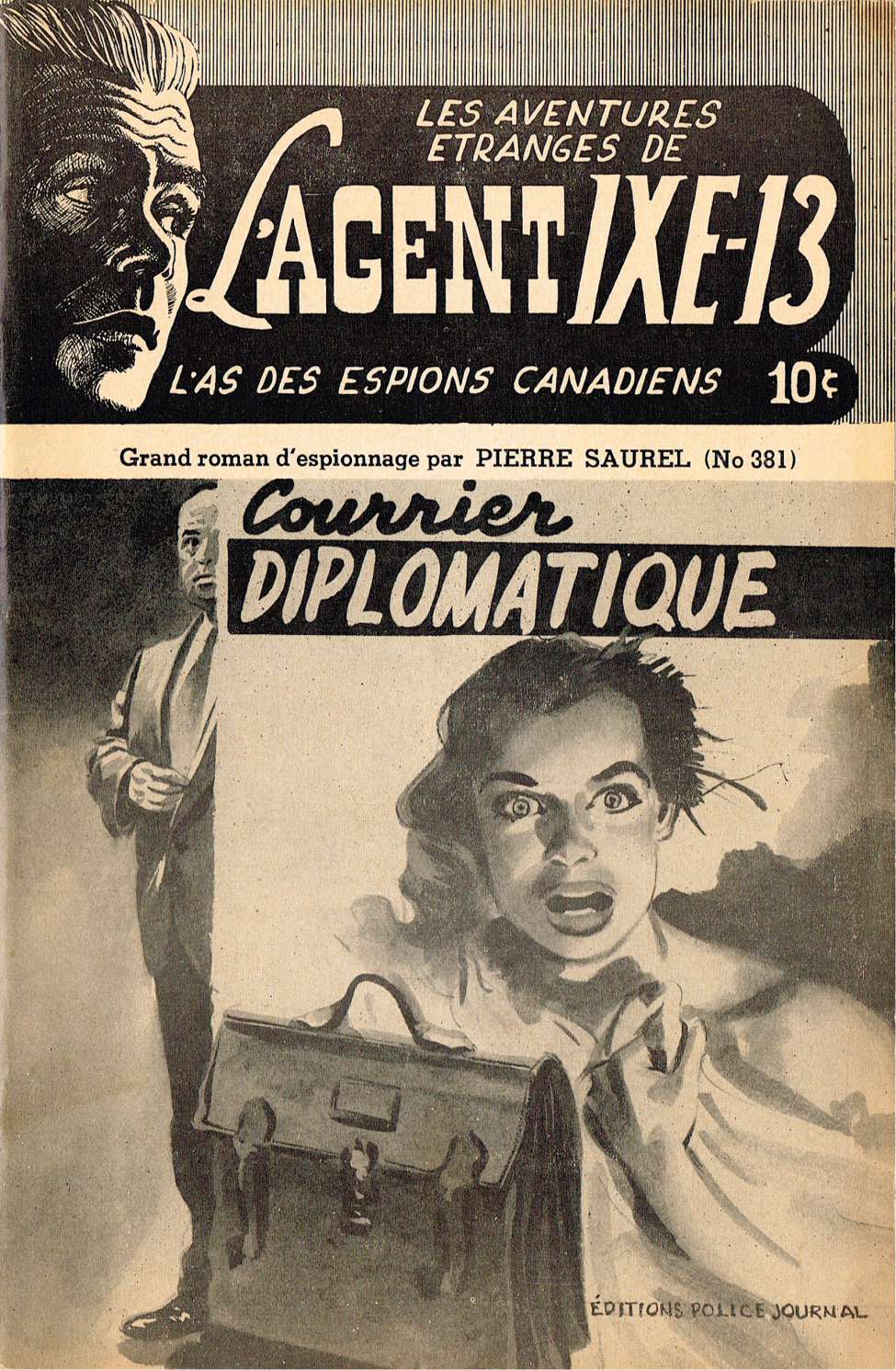 Book Cover For L'Agent IXE-13 v2 381 - Courrier diplomatique