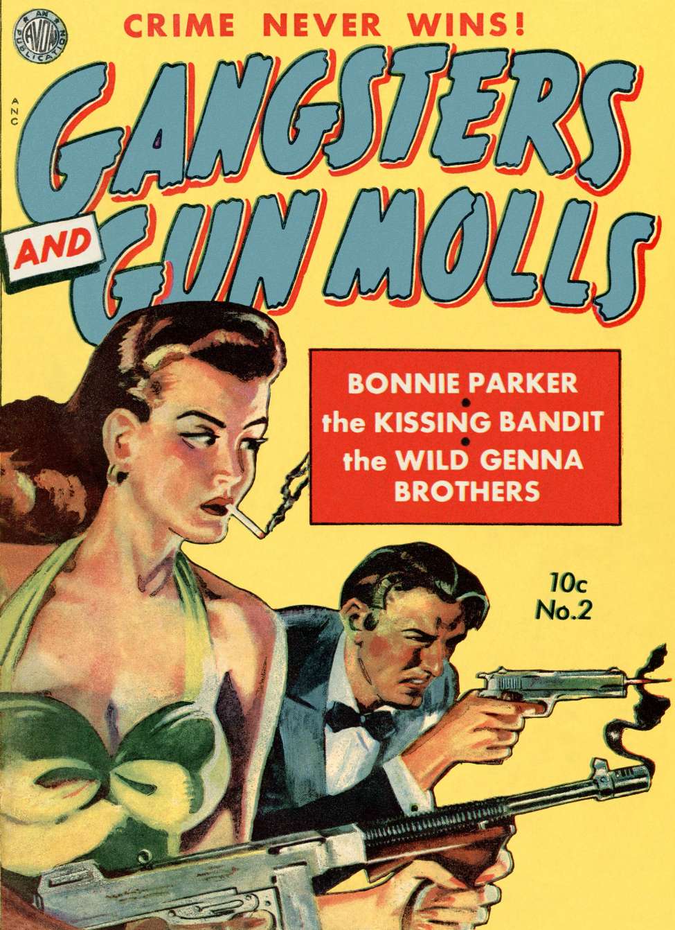 Comic Book Cover For Gangsters and Gunmolls 2