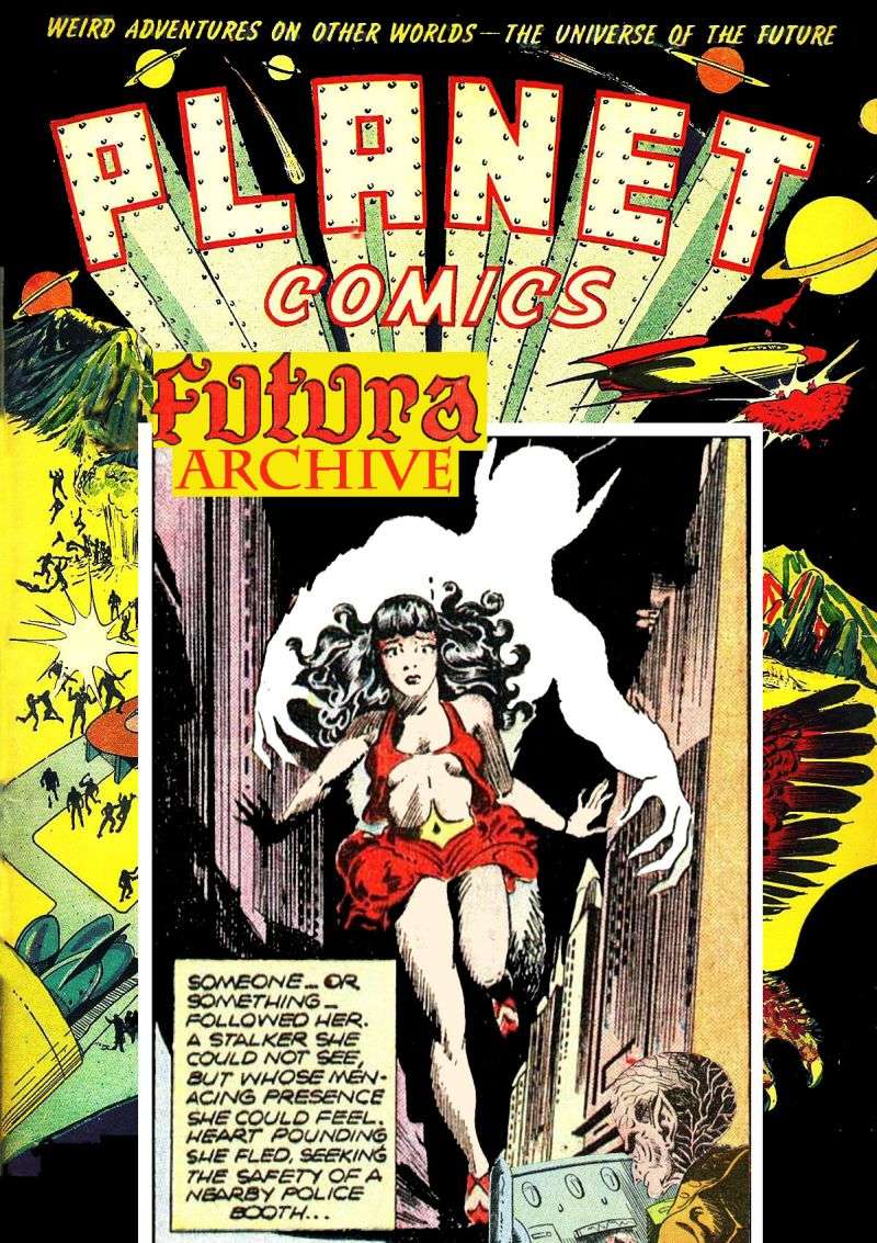 Book Cover For Futura Archive (Planet Comics 43 64)