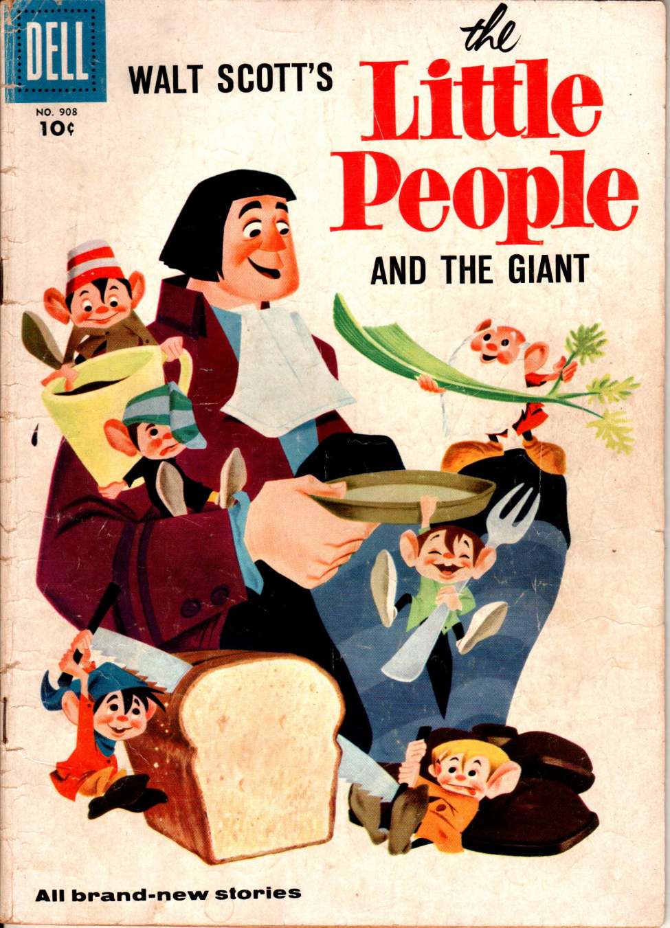 Book Cover For 0908 - Walt Scott's The Little People and the Giant
