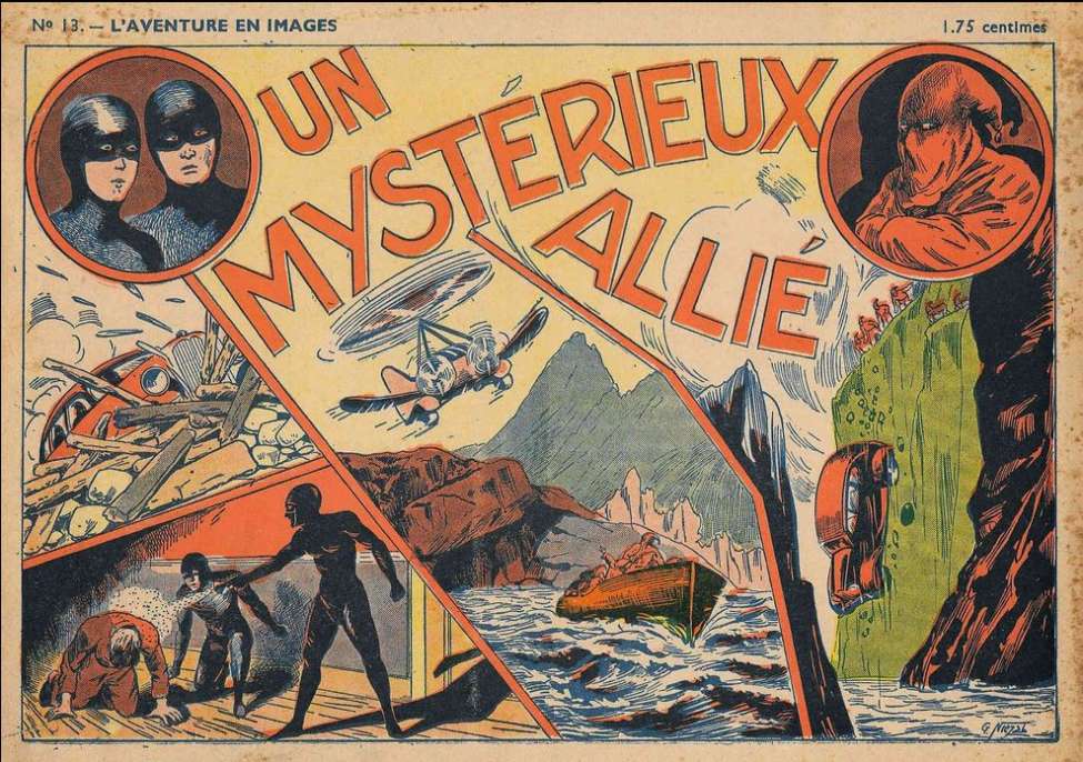Comic Book Cover For L'aventure en images 13 - Un mystérieux allié