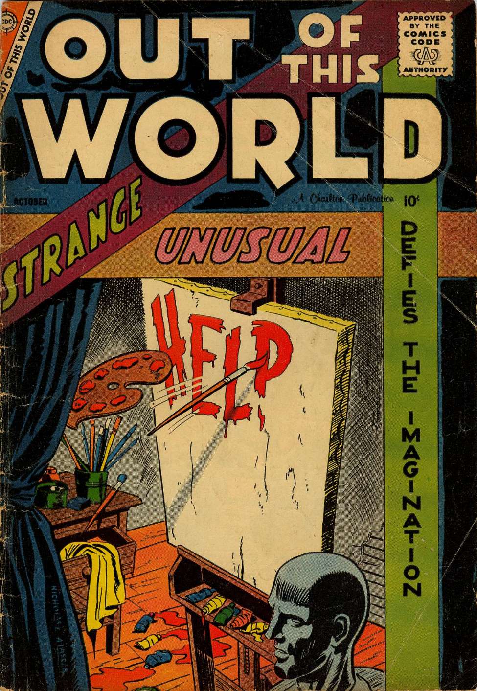 Comic Book Cover For Out of This World 10