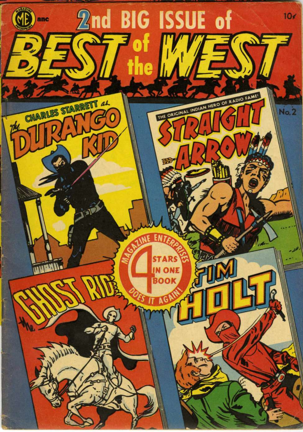 Comic Book Cover For Best of the West 2