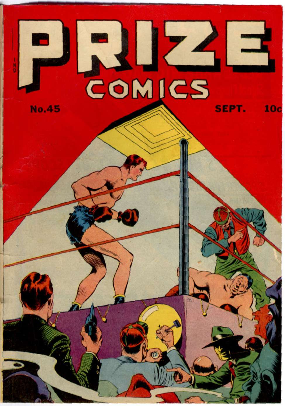 Book Cover For Prize Comics 45 - Version 1
