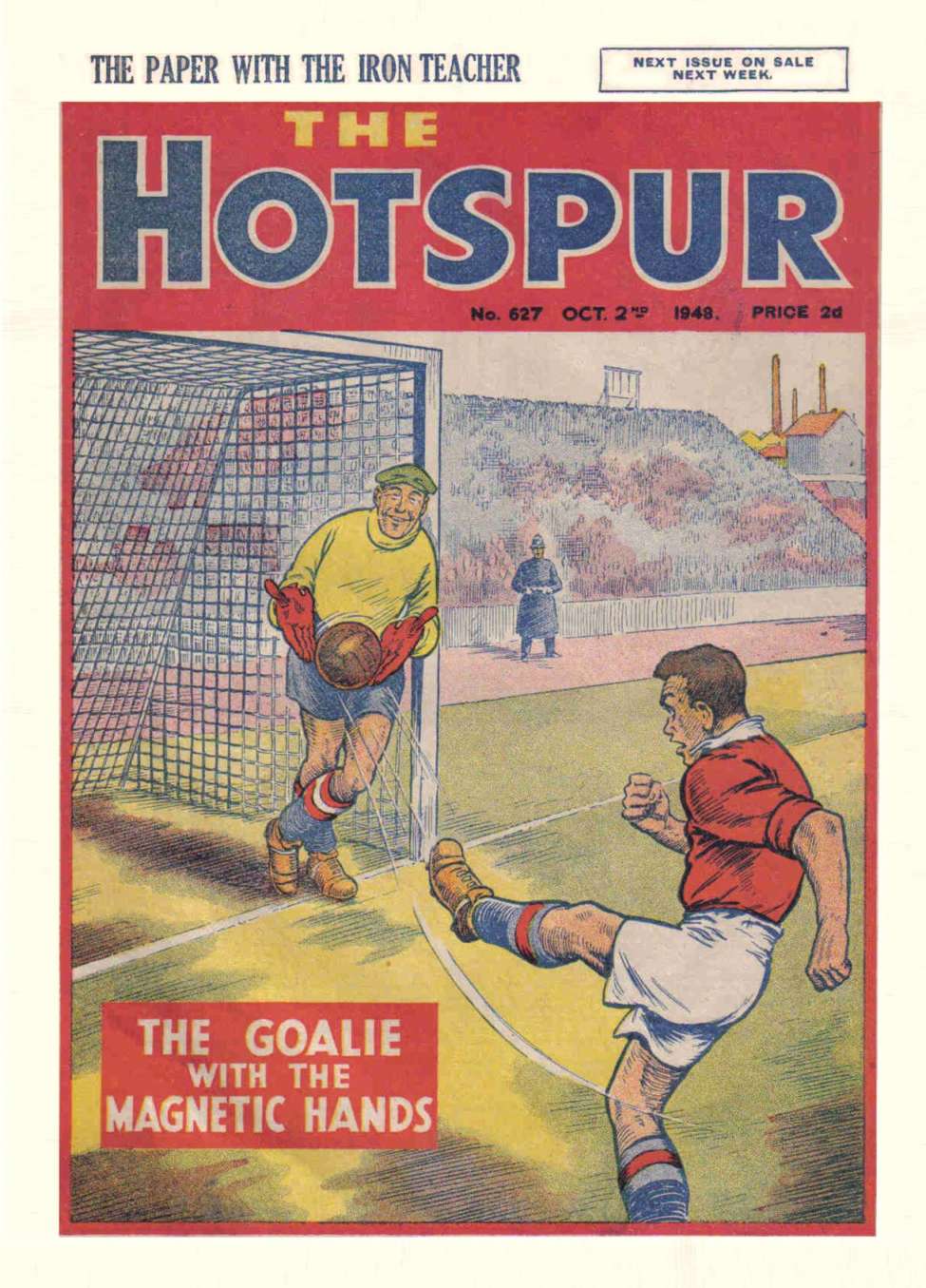 Comic Book Cover For The Hotspur 627