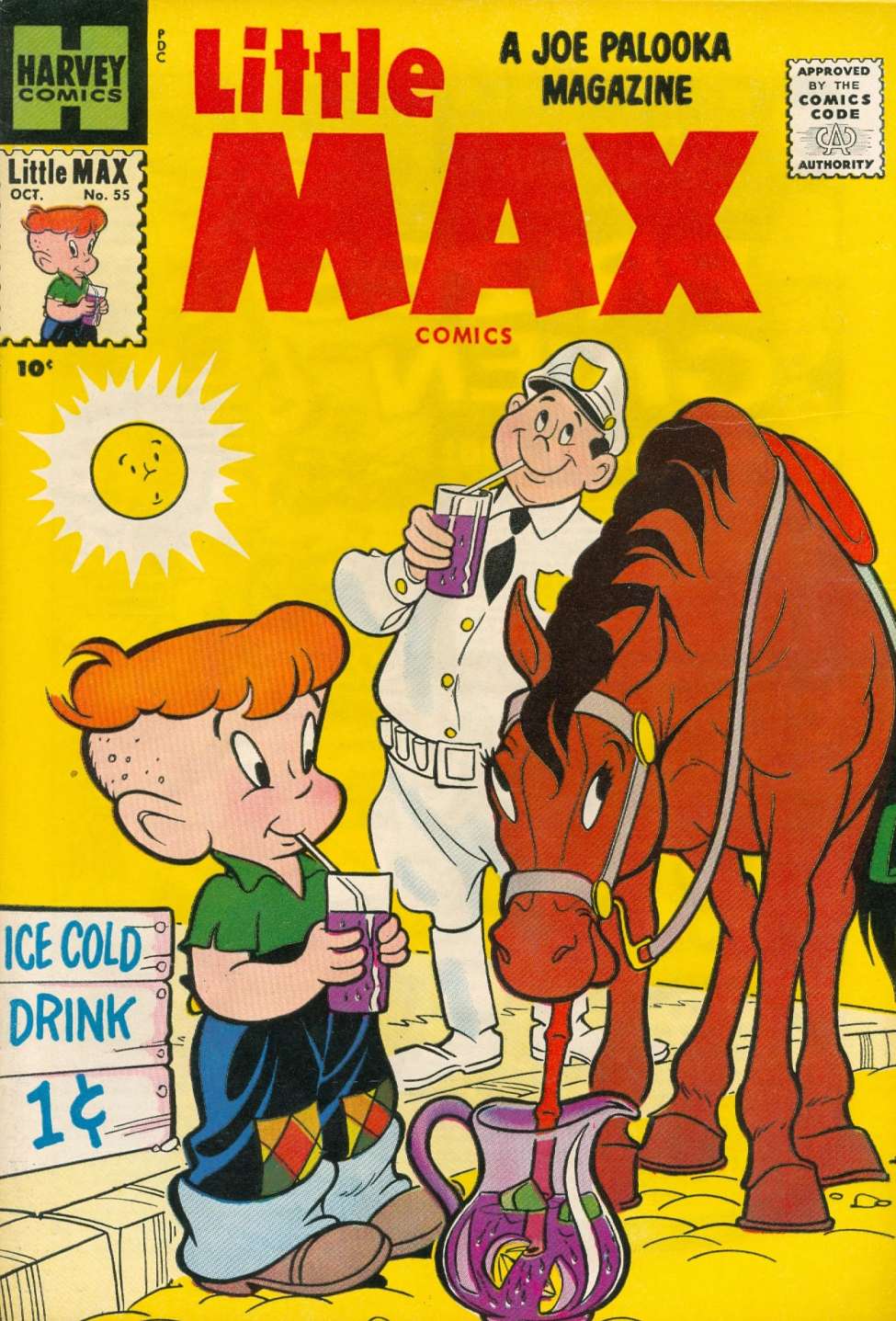 Comic Book Cover For Little Max Comics 55