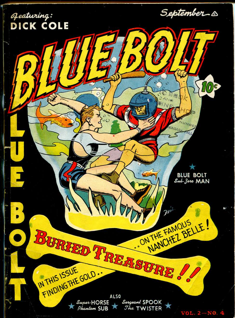 Book Cover For Blue Bolt v2 4