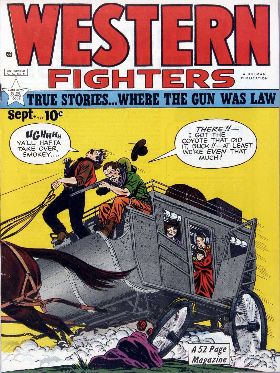 Comic Book Cover For Western Fighters v1 10