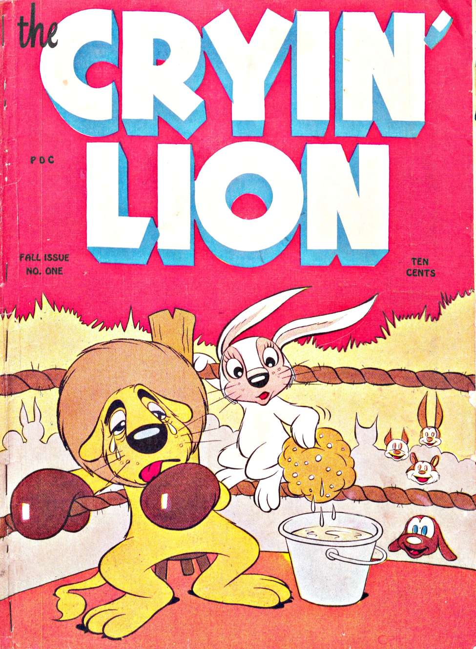 Book Cover For Cryin' Lion Comics 1
