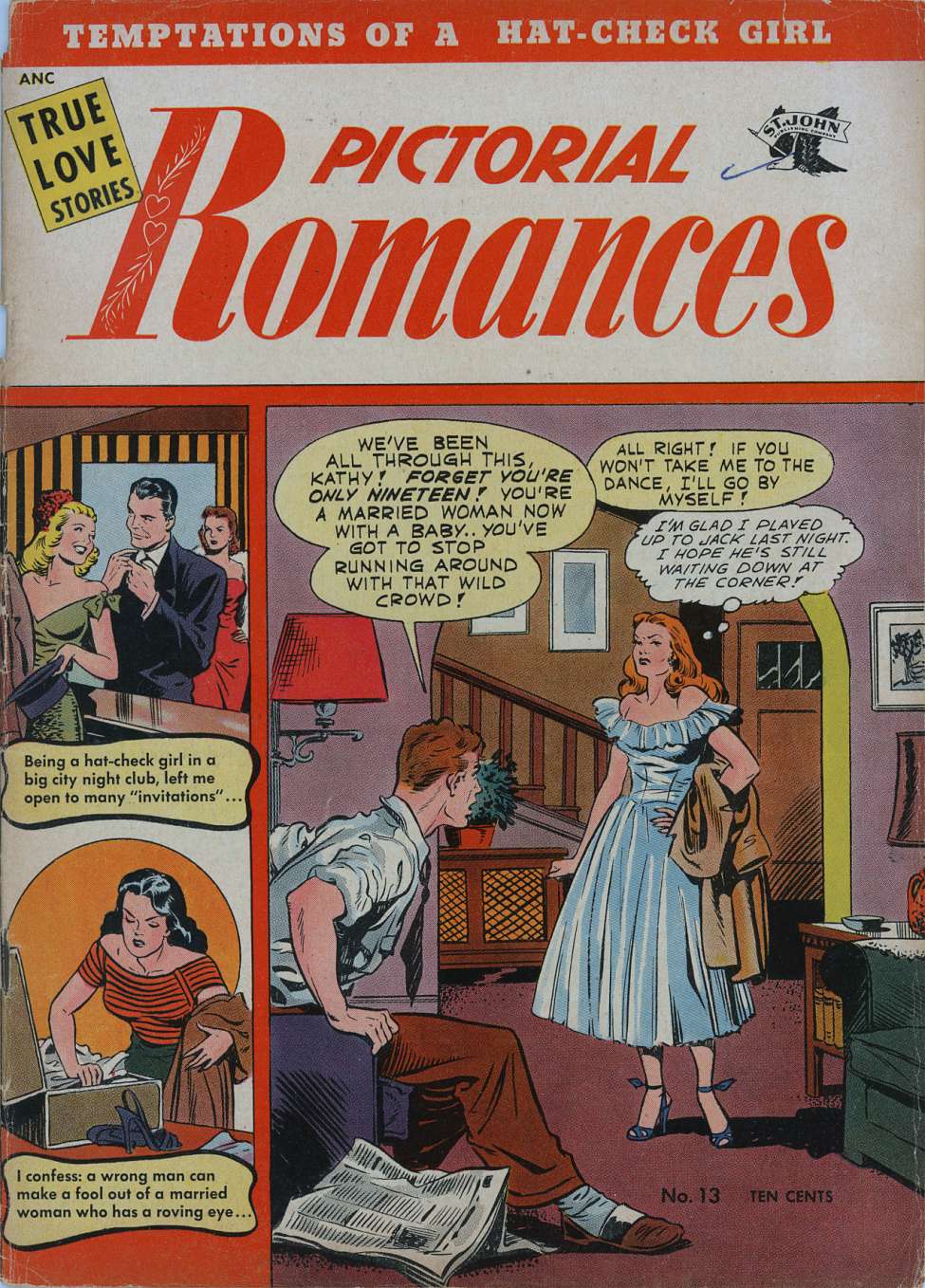 Book Cover For Pictorial Romances 13