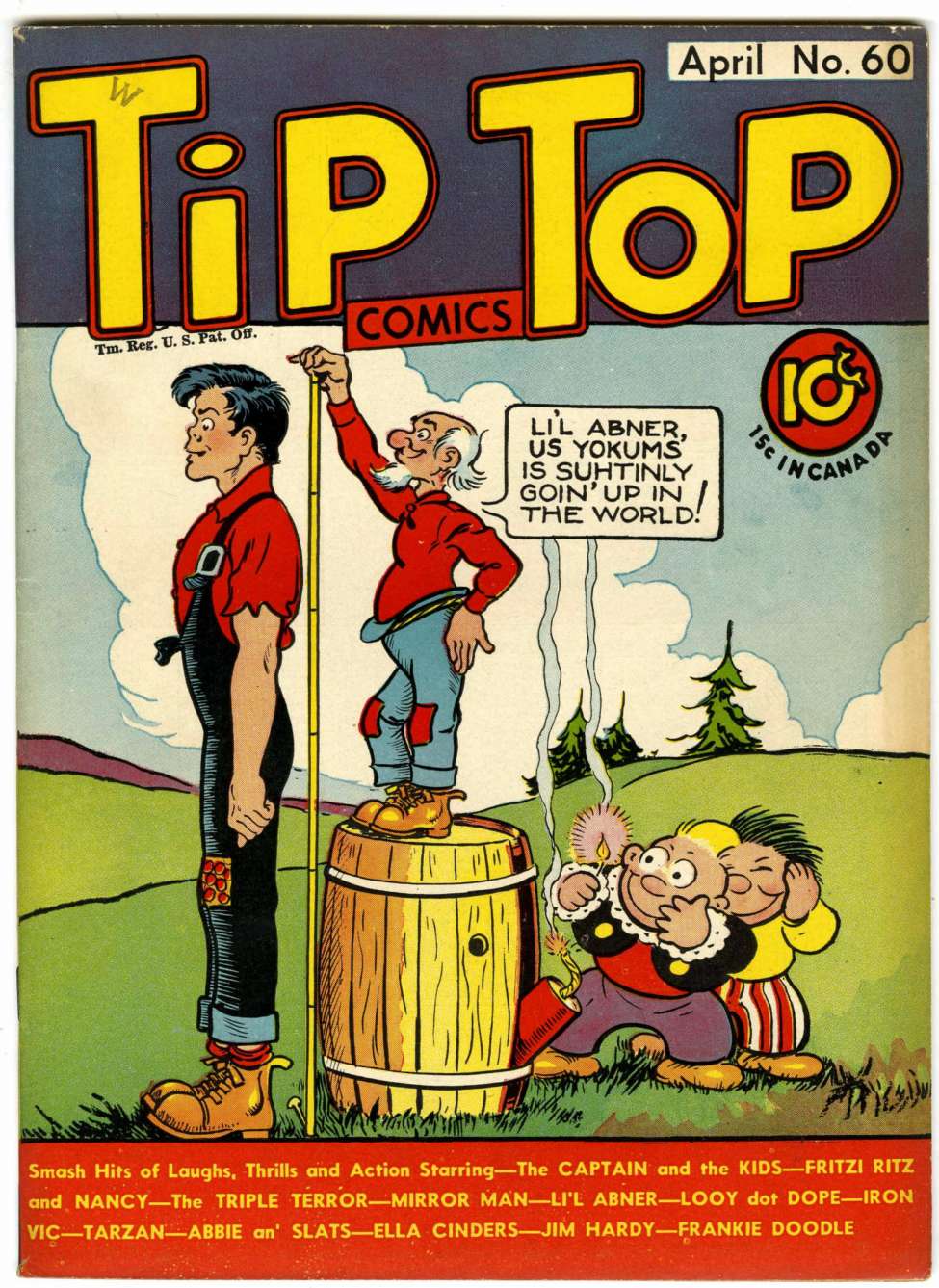 Book Cover For Tip Top Comics 60