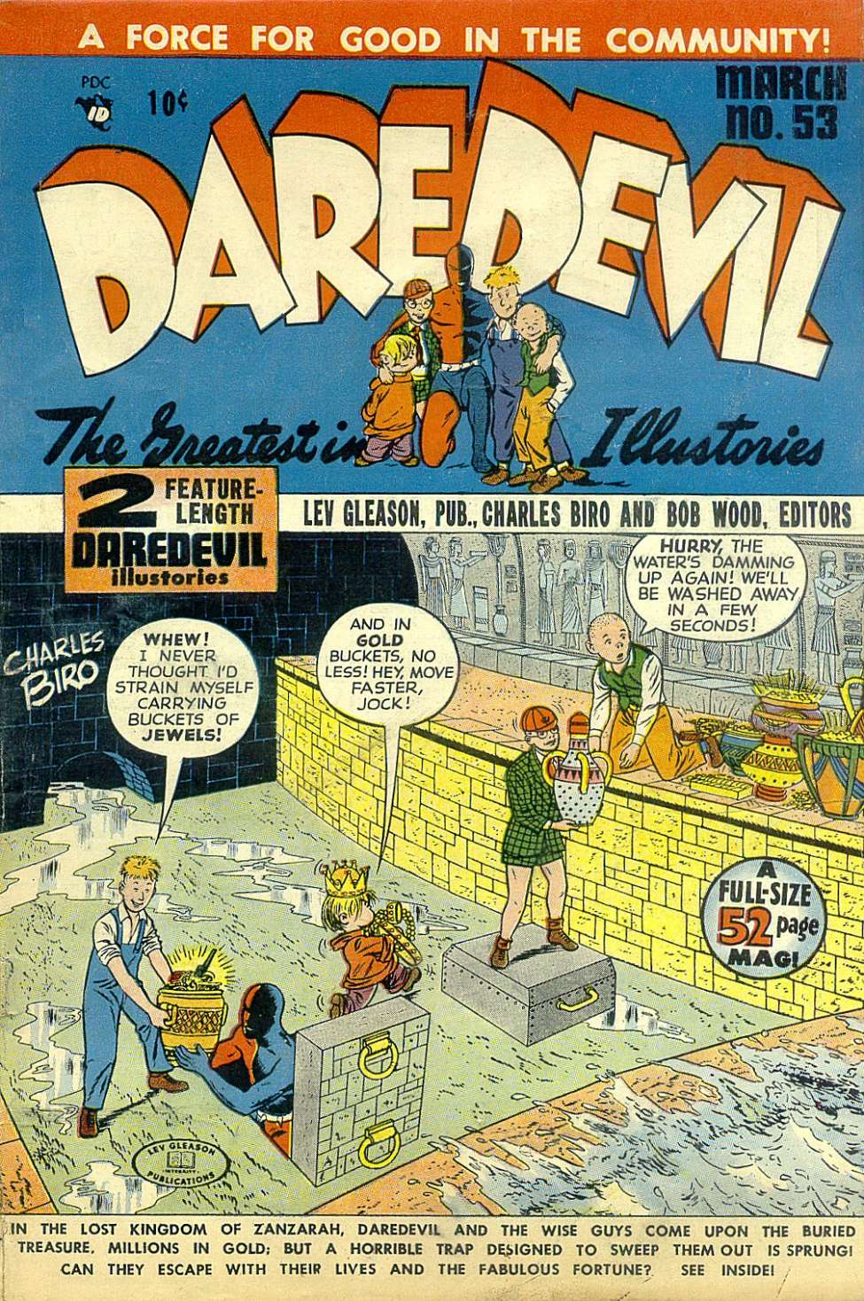 Book Cover For Daredevil Comics 53