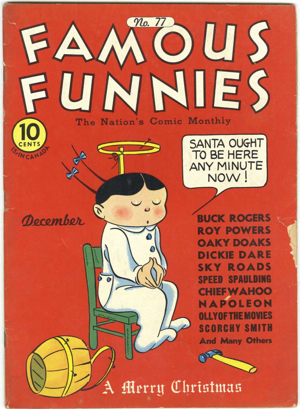 Book Cover For Famous Funnies 77