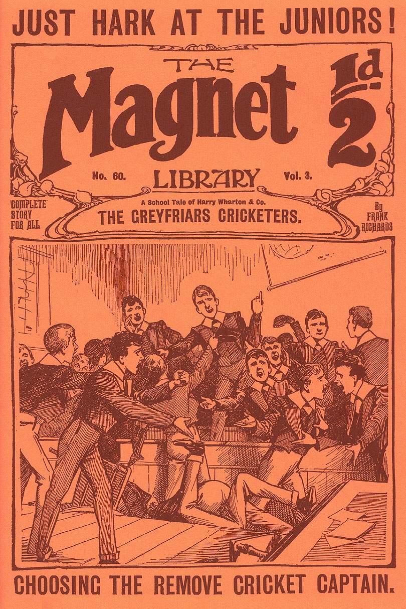 Comic Book Cover For The Magnet 60 - The Greyfriars Cricketers