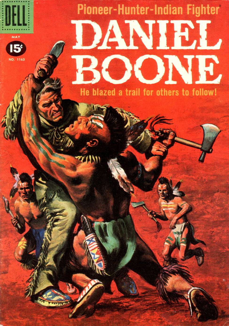 Comic Book Cover For 1163 - Daniel Boone