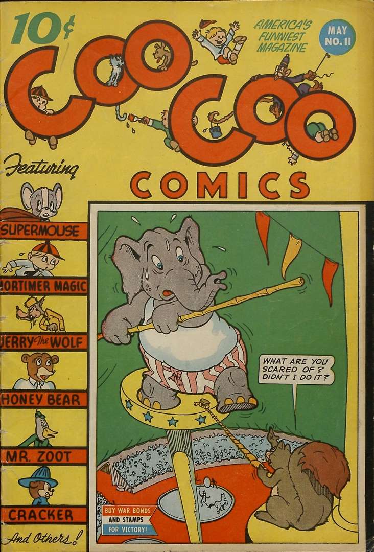 Comic Book Cover For Coo Coo Comics 11