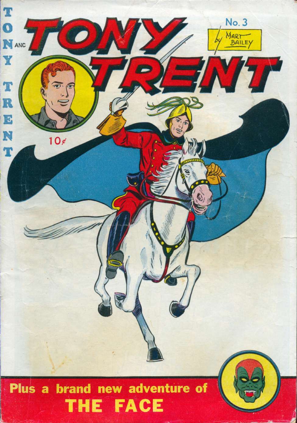 Comic Book Cover For Tony Trent 3