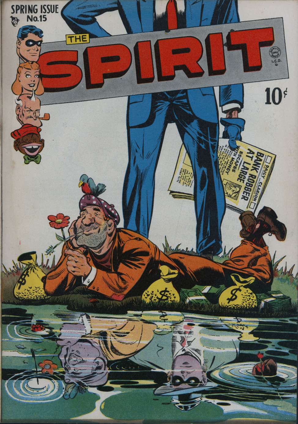 Book Cover For The Spirit 15