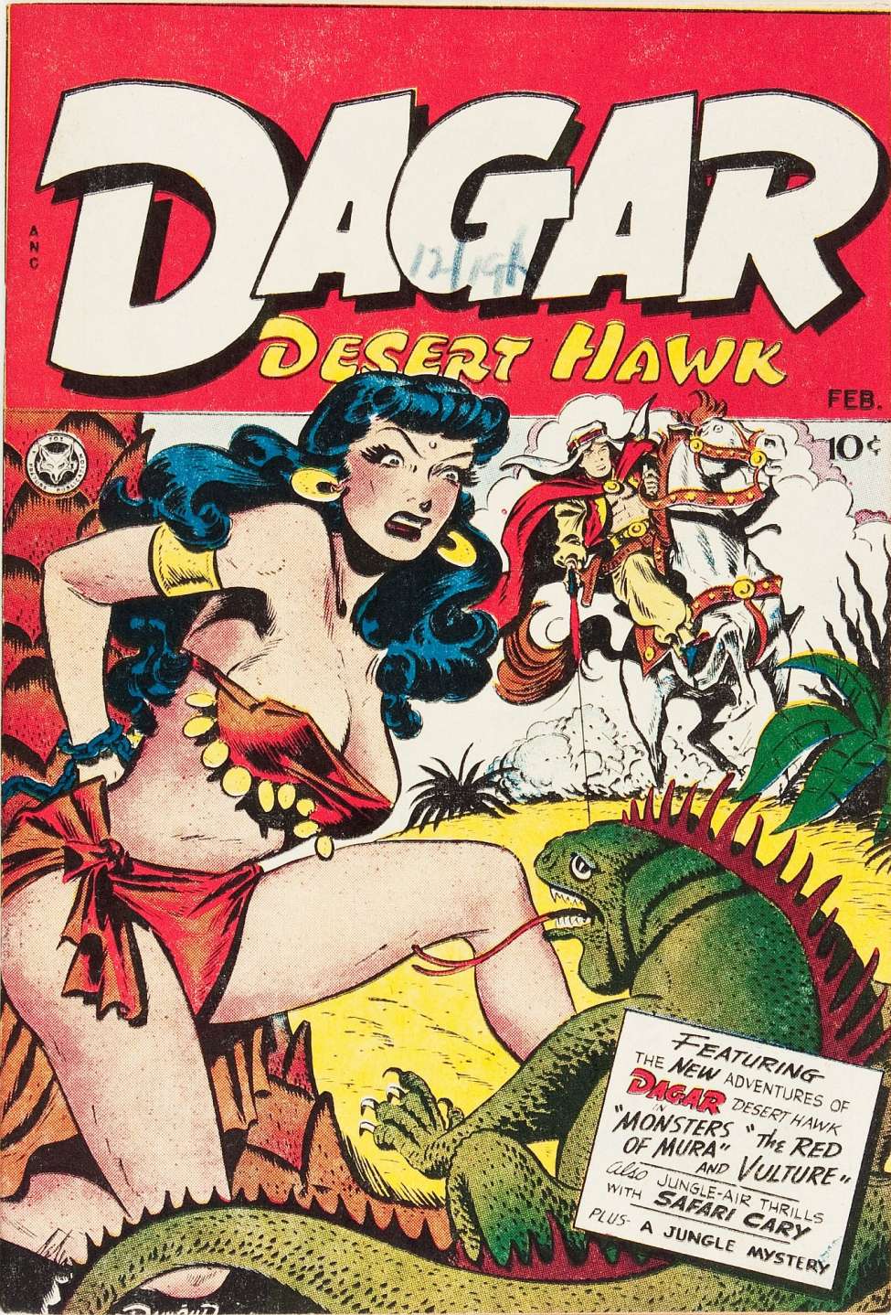 Comic Book Cover For Dagar Desert Hawk 14 - Version 1