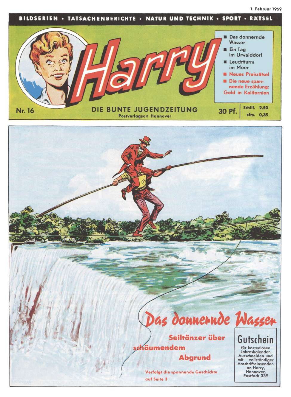 Book Cover For Harry, die bunte Jugendzeitung 16