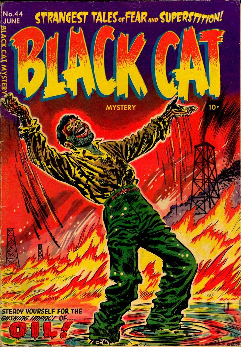 Comic Book Cover For Black Cat 44 (Mystery)
