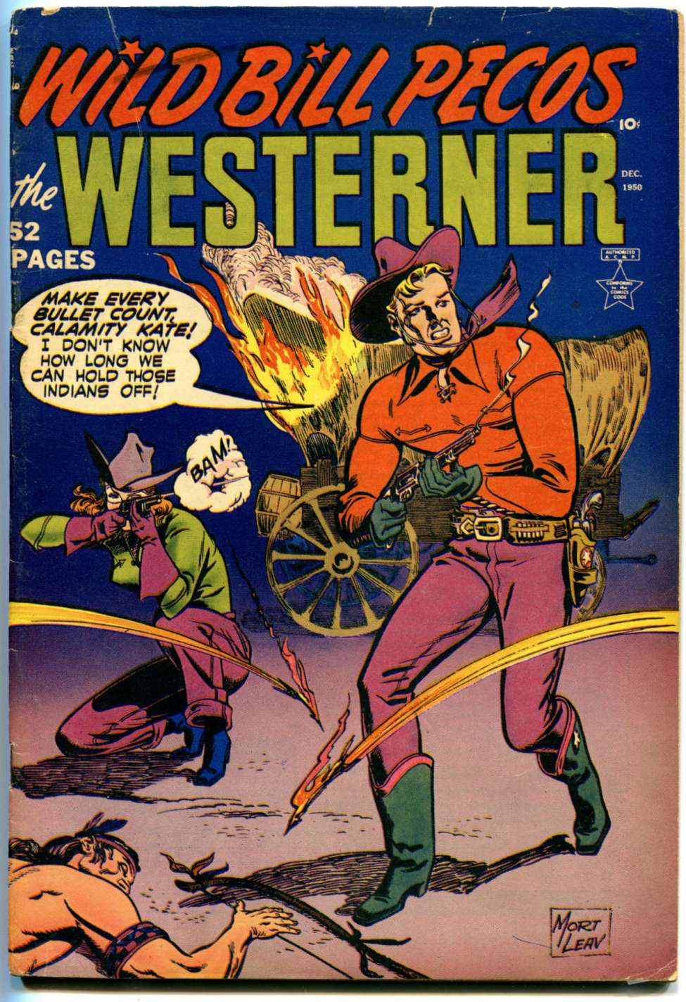 Comic Book Cover For The Westerner 31
