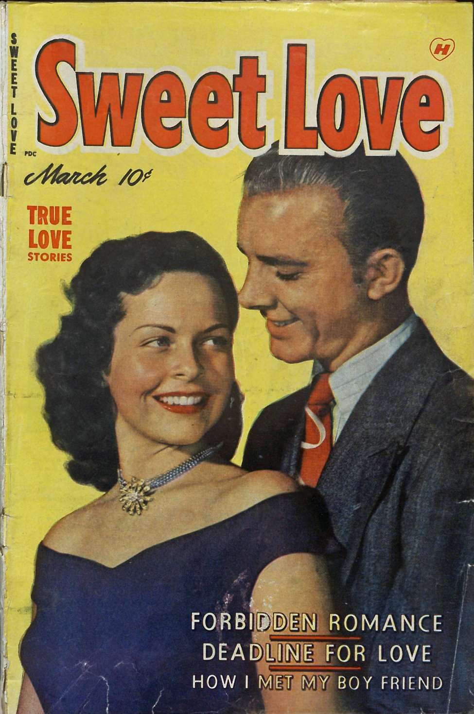 Comic Book Cover For Sweet Love 4