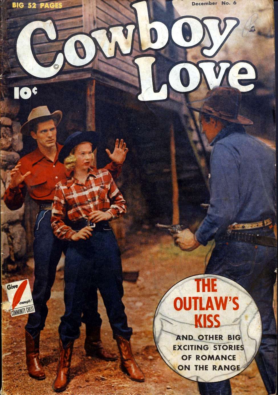 Comic Book Cover For Cowboy Love 6