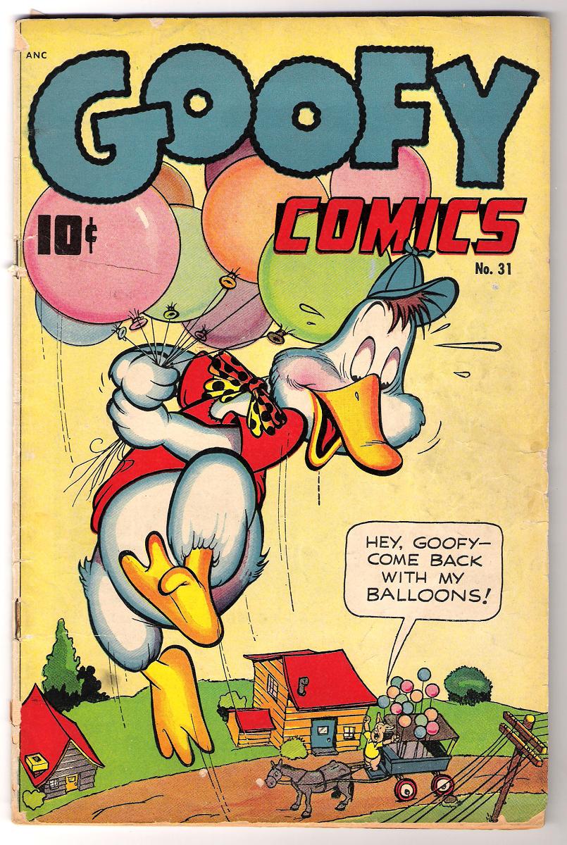 Comic Book Cover For Goofy Comics 31