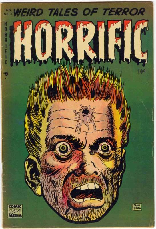 Comic Book Cover For Horrific 3