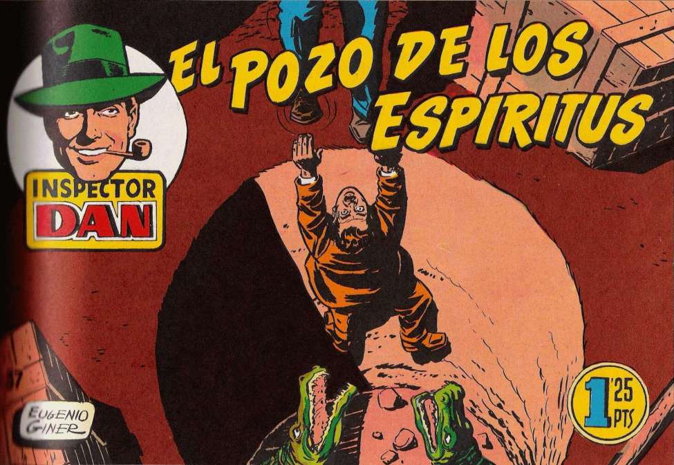 Comic Book Cover For Inspector Dan 37 - El Pozo De Los Espíritus