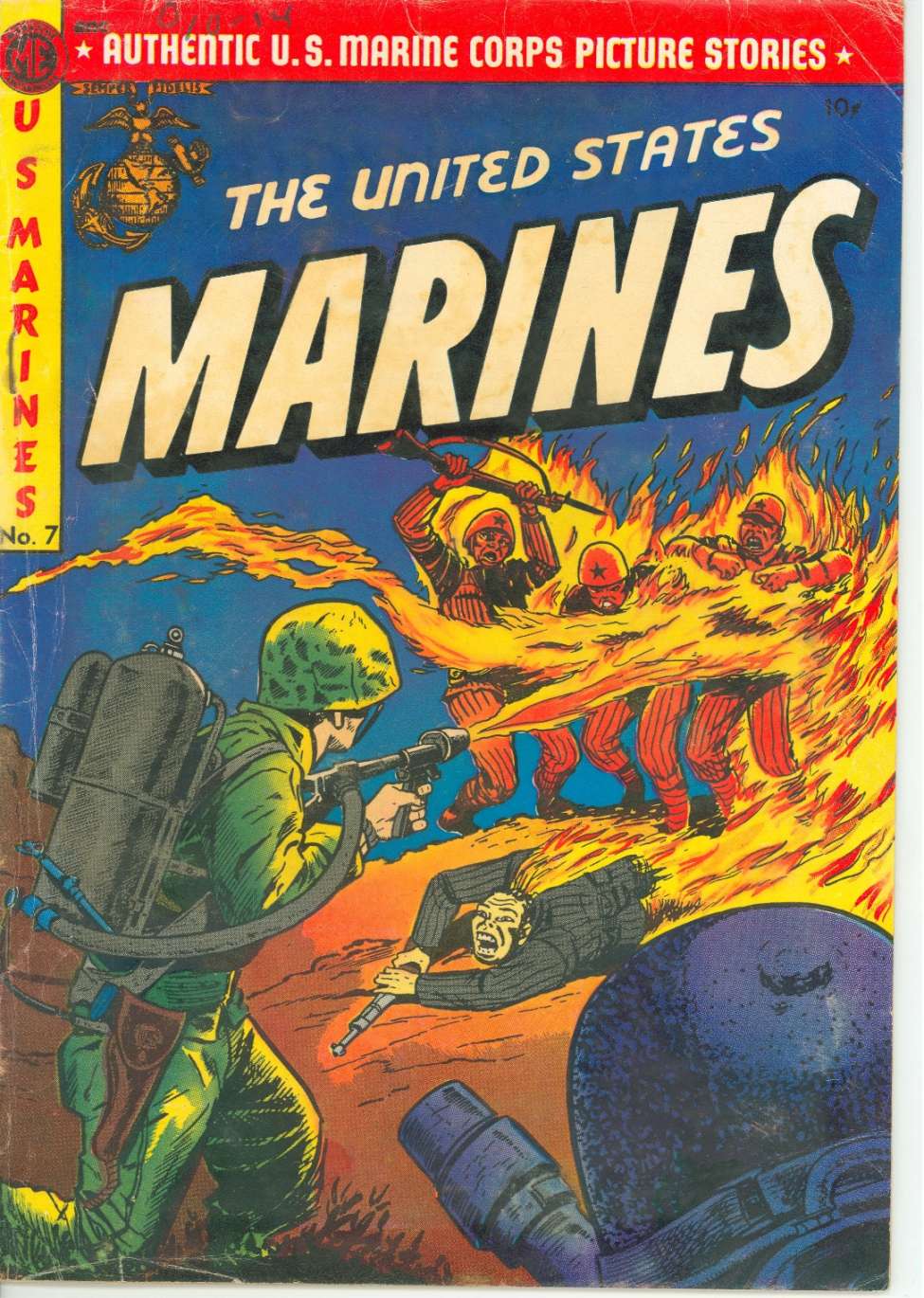 Book Cover For The United States Marines 7