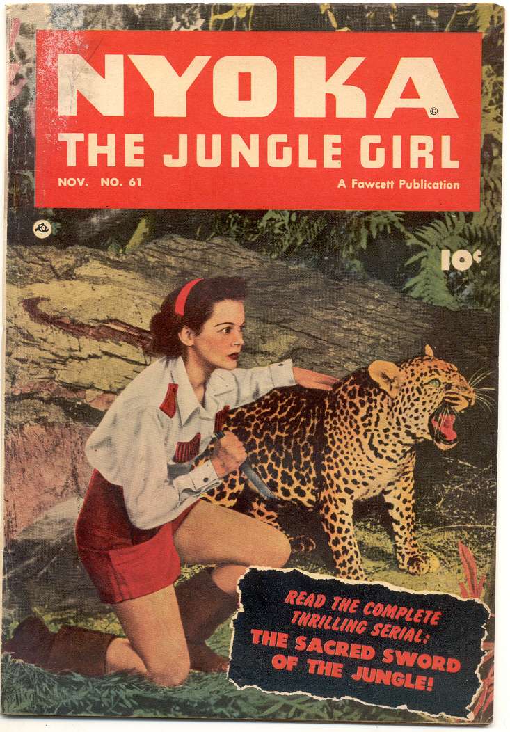 Book Cover For Nyoka the Jungle Girl 61 - Version 1
