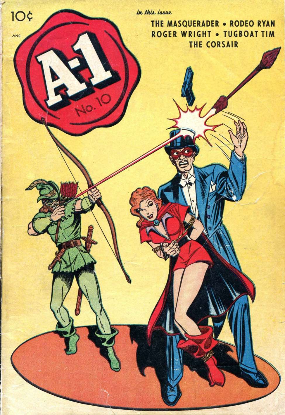 Book Cover For A-1 Comics 10